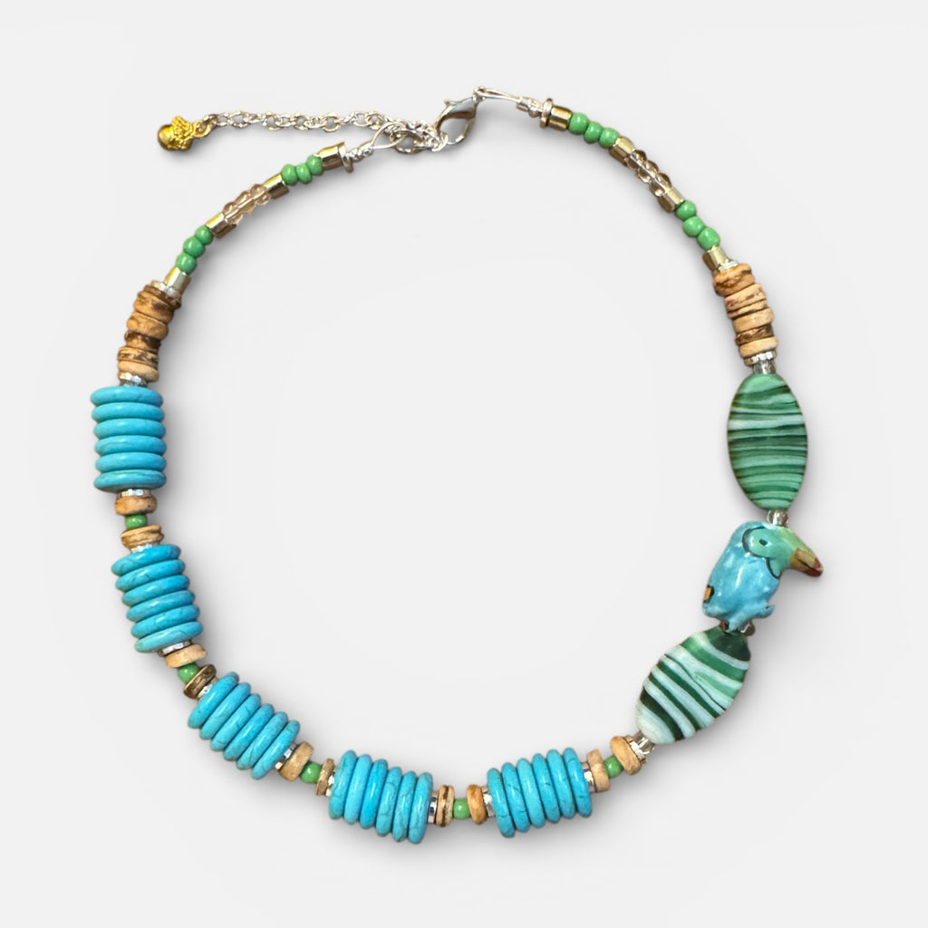 Don't Parrot Me Necklace