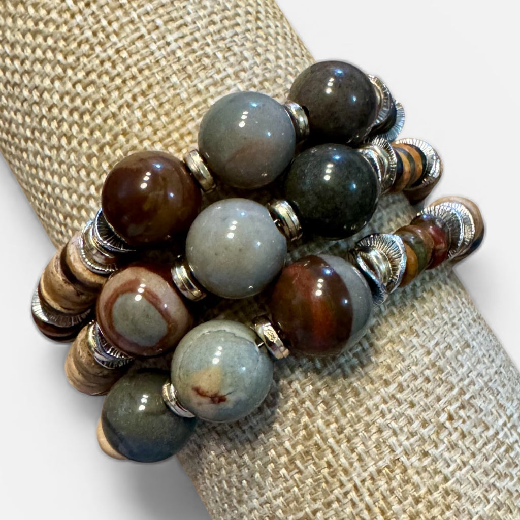 Earthy Bead Bracelet